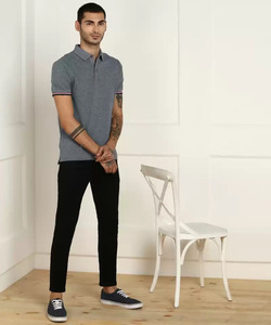 New Arrival Men's Quick Dry Fashion for Polo <b>Shirts</b> 100% Cotton with Custom Logo Work <b>Collar</b> Golf <b>T</b> <b>Shirts</b> - Product Image 3