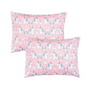 Almohada de la India orgánica personalizada de algodón suave diferentes diseño y Color bebé funda de almohada para bebé dormir - Product Image 1