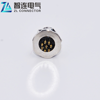 M12 4 Pin 5 Pin 8 Pin PCB Connector Female/ Male Electrical Connectors