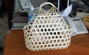 Eco amigable pan de frutas comida Picnic de almacenamiento personalizar Vietnam cesta de Bambú - Product Image 4