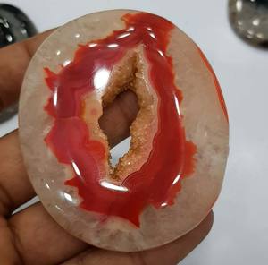 อัญมณีดรูซี่ไร้รูปทรงอัญมณีหลวมจากธรรมชาติเกรดสูงสุดสำหรับงานหัตถกรรมเครื่องประดับได้รับการรับรอง IGI - Product Image 3