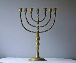 Soporte de vela de latón grande Menorah, diferentes diseños, hecho con cartón sólido, Navidad, cantidad clásica, Paypal - Product Image 4