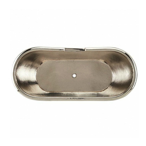 สีน้ำตาลเสร็จโลหะตกแต่งทองแดงอ่างอาบน้ำ - Product Image 3