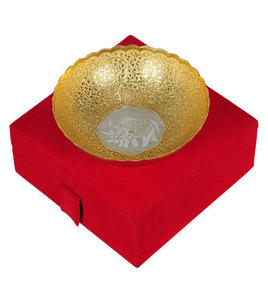 Juego de dos cuencos de plata para servir, Juego de 2 cucharas de plata, artículo de regalo - Product Image 2