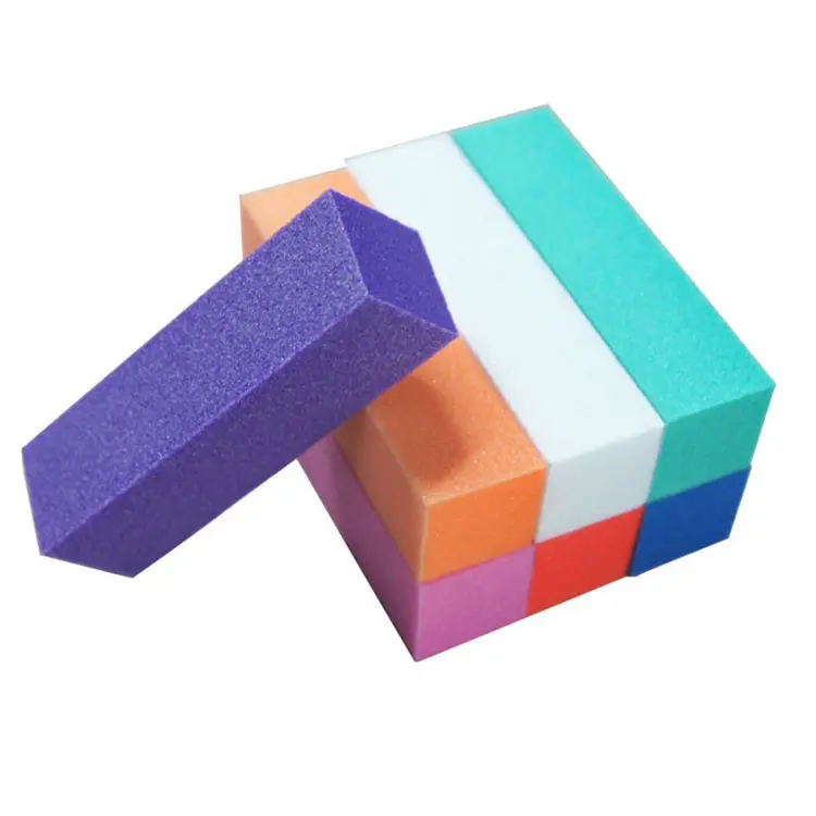 10 шт. в лоте; 4 способа пилочка для ногтей Полировка буфера для шлифовки ногтей буферный блок для дома профессиональный набор для маникюра и педикюра