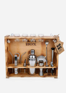 Beyking — outils de Bar Boston Shaker 18oz + 25oz, ensemble de 2 pièces avec barre d'outils, en acier inoxydable - Product Image 2