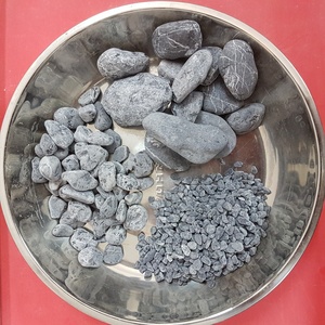 ตกแต่งสีดำ Tumbled กรวดหินที่มีราคาถูก - Product Image 2