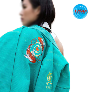 Venta caliente 100% algodón al por mayor BJJ Gi logotipo personalizado Color personalizado brasileño Jiu Jitsu Kimono - Product Image 4
