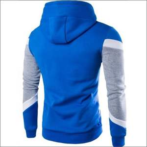 Sudadera con capucha de algodón de peso pesado personalizada para hombre unisex, ropa de calle de talla grande, estampado de logotipo, cuello con capucha de estilo de invierno informal - Product Image 3