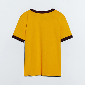 T-shirt décontracté d'été à manches courtes imprimé lettres, vente en gros OEM, vêtements de mode pour femmes - Product Image 4
