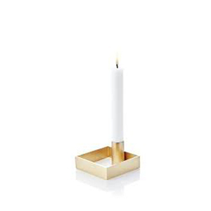 Portavelas de anillo de latón - Product Image 1