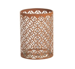 Nouveau produit bougeoir décoré Votive Tea Light bougeoir en métal disponible couleur or décoration de table - Product Image 2