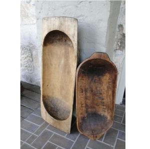 Bol de pâte de service en bois fait à la main de haute qualité au prix d'usine bol de pâte de 2 tailles différentes et forme carrée - Product Image 6