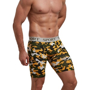 Custom <b>Men</b> <b>Camouflage</b> High Elastic Base Layer Under Compression <b>Shorts</b> Wholesale Gym Running Tight Quick Dry Compression <b>Shorts</b> - Product Image 1