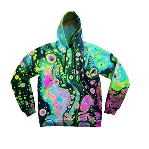 เสื้อฮู้ดพิมพ์ลายดิจิทัลสำหรับผู้ชายและ3D ดีไซน์ใหม่ปี2025 - Product Image 3