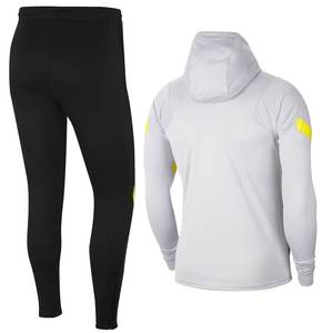 Survêtement de football à rayures à manches longues personnalisable de la meilleure qualité Présentation d'entraînement à capuche imprimée haute finition pour l'hiver - Product Image 2