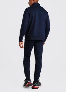 ชุดวอร์มกางเกงวอร์มซักได้แบบมีฮู้ดสำหรับผู้ชายชุดวอร์มแบบรูดซิปรูดแบบรูดซิปรูดพิมพ์ลาย DTG ติดพลอยเทียมแบบกำหนดเอง - Product Image 2