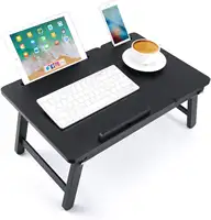 Складной Многофункциональный портативный стол для ноутбука, учебный стол с выдвижным ящиком