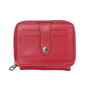 Le meilleur portefeuille Design 2023 en cuir véritable rouge fabriqué en turquie - Product Image 1