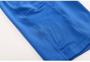 Pantalones cortos de motorista de entrenamiento con logotipo personalizado para mujer, ropa de fitness de poliéster Spandex, nuevo diseño con material de algodón - Product Image 6
