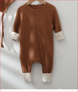 Venta caliente personalizable bebé media manga mamelucos 36 meses todos los días bebé onesie con embalaje personalizado - Product Image 3