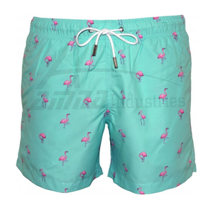 Short de bain pour homme Short de plage personnalisé Fabriqué au Pakistan Short de bain de haute qualité - Product Image 4