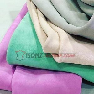 ISONZ <b>LEATHER</b> ZONE Versatile Cow Split Suede <b>Leather</b> for Shoes Decorative Purposes Sports Gear Finished Garments Football Golf - Product Image 4