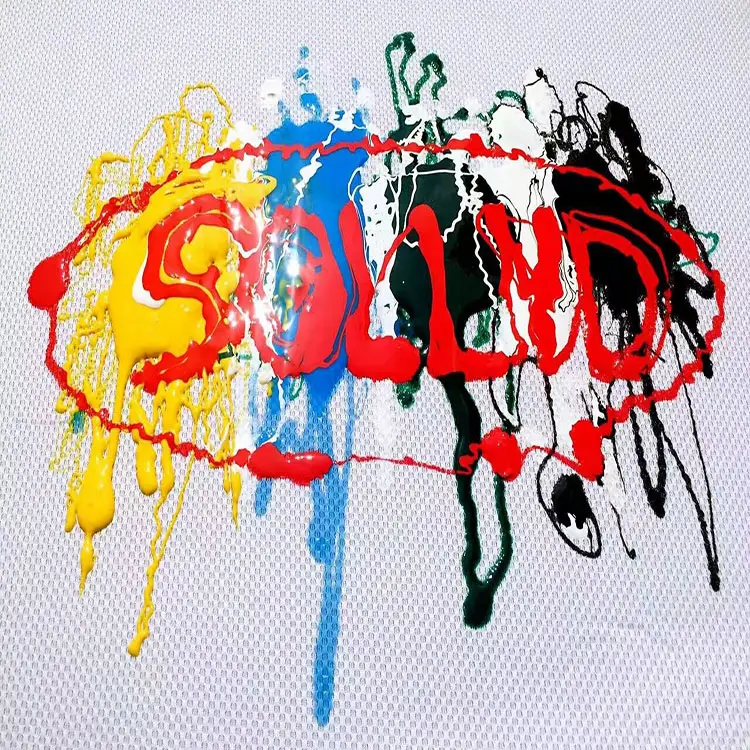 SOLLYD plastisol best seller colored pvc plastisol inks silk printing textile chemical ink for clothing garment fabric