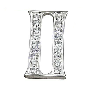 Ajuste de lujo zirconia cúbica colgante collar joyería fiesta 925 plata esterlina diamantes blancos collar de piedras preciosas a bajo costo - Product Image 1