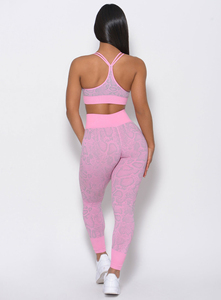 Leggings sans couture pour femmes, design personnalisé, legging imprimé de meilleure qualité pour filles avec matériau de haute qualité, vente en gros - Product Image 4