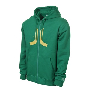 Sudaderas con capucha estilo universitario con cremallera, letras de chenilla, puños acanalados, inspiradas en el streetwear, OEM, poliéster/algodón, cortavientos - Product Image 1