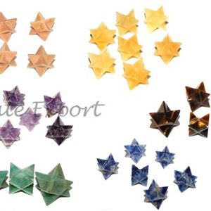 Estrellas Merkaba de piedras preciosas surtidas - Product Image 2