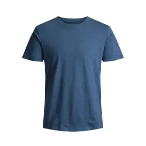 High quality t shirts 100%cotton cheap blank plain t-shirts round neck t shirt with your design LOGO