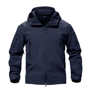Veste coupe-vent respirante et écologique pour homme, fermeture éclair, polaire douce et chaude, col montant, tendance, vente chaude 100% - Product Image 6