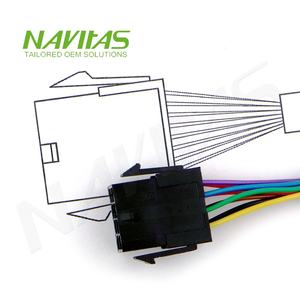 Faisceau de câbles d'alimentation personnalisé avec connecteur à sertir 8 broches 3.0mm - Product Image 2