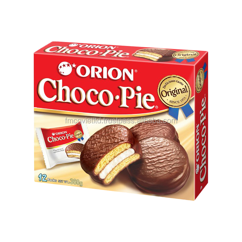 Orion Choco Pie 360 г в упаковке 12-вкусный вкус