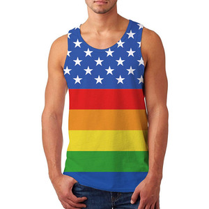 Camiseta sin mangas de verano para hombre, diseño personalizado, talla grande, para gimnasio, entrenamiento, deportiva, informal. - Product Image 1