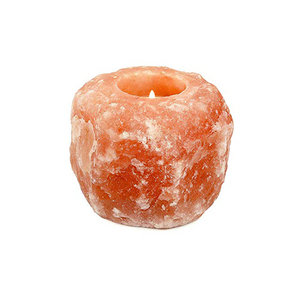 2026 Eco-Friendly Handmade Himalayan Salt Tea Light Natural Crystal Pink Rock Salt <b>Candle</b> <b>Holder</b> by IMPEX PAKISTAN - Product Image 2