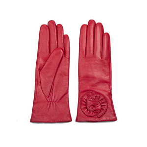 Guantes de Piel de Oveja de Primera Calidad, con Diseño a Rayas, Táctiles, con Detección de Agujas, Tamaño y Color Personalizables, Cómodos - Product Image 4
