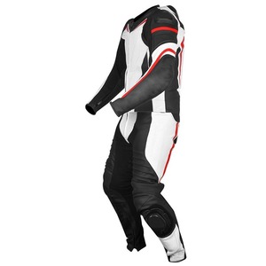 Combinaison de course de moto pour hommes personnalisée vêtements de sport en cuir véritable grande taille vêtements d'équipe pour adultes vente en gros - Product Image 4
