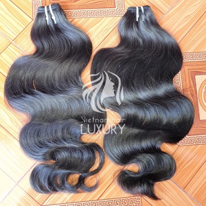 Cheveux humains vietnamiens ondulés de haute qualité 100% cheveux humains, vrais cheveux humains vietnamiens - Product Image 5