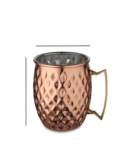 Vasos de cobre decorativos para el hogar, vasos de cobre aptos para el hogar, restaurantes y fiestas - Product Image 1