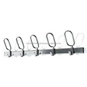 Shiny Nickel Plated Aluminum Heavy Duty Eco-friendly Modern Wall Hangers for Home - Product Image 6