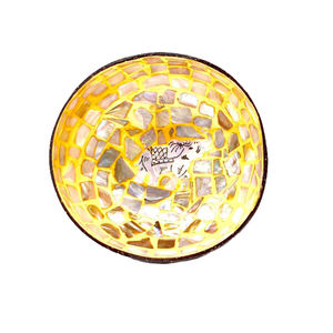 Cuenco de coco pulido de alta calidad ecológico con logotipo personalizado para recuerdos o regalos - Product Image 5