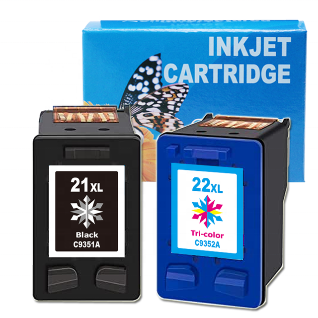 UniPlus 21 22 XL 21xl 22xl C9351A C9352A Ink Jet Cartridge for hp Printer