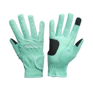 Équitation équestre cuir de vachette léger microfibre gants extra grip de haute qualité pour l'hiver respirant de qualité supérieure - Product Image 6