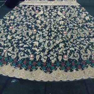 BEAUTIFUL HANDWORK <b>TOP</b> EMBROIDERY WITH CRYSTAL GLASS BEADS,DABKA,WORK for Party-WEAR/<b>WEDDING</b>@ 2022 - Product Image 1