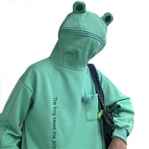Vente en gros de sweat-shirts à capuche personnalisés avec broderie, nouveau design, 100% coton, molleton de haute qualité, taille XS, logo imprimé sur le devant - Product Image 6