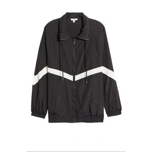 High Quality Durable Using Luxury Brand Gold Wing Thin Custom <b>Woman</b> <b>Windbreaker</b> Jacket Zipper Jackets - Product Image 6