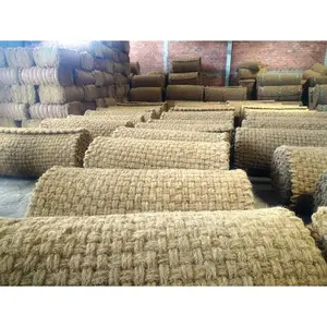 Estera de Coir marrón, producto agrícola prémium, Ideal para pavimentación de carretera resistente al agua, 100% hecho de fibra de coco